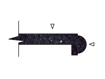 Thickened double French edges