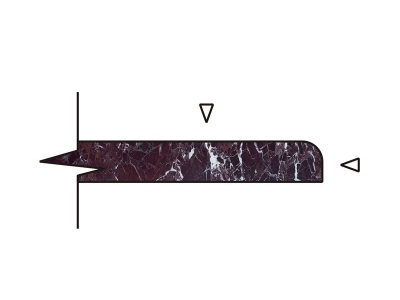 1/4 rounded edges